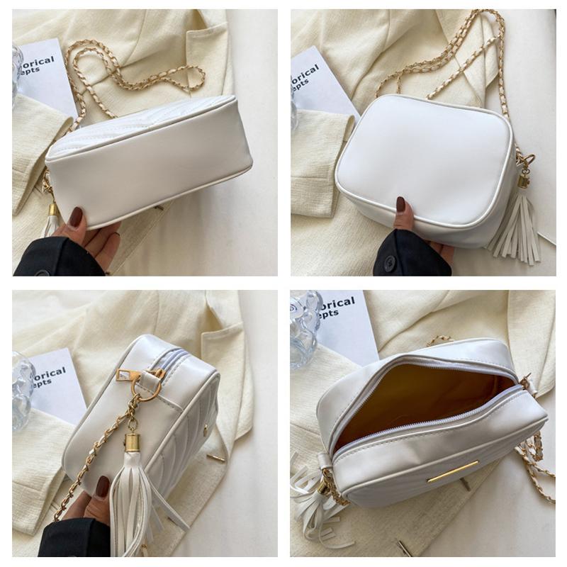 Женские женские сумки на ремне из искусственной кожи — фото 12