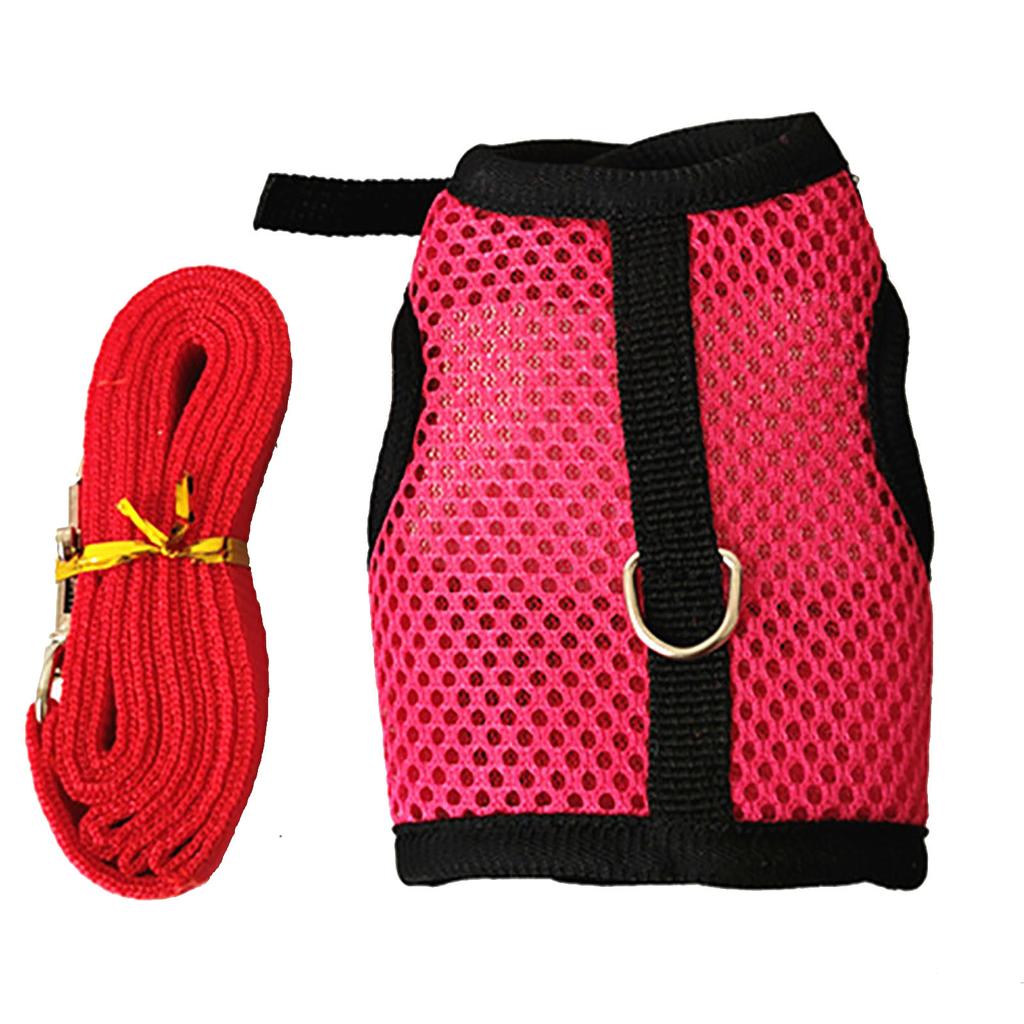Small Pet  Clothes Ferret Traction Rope Guinea Pig Chest Back Guinea Pig Vest Traction Rope  Rope  Chest Back