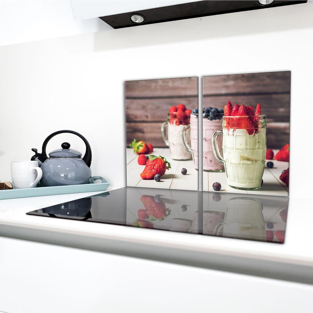 Glass Stove Protector Plate 2x40x52 Dessert