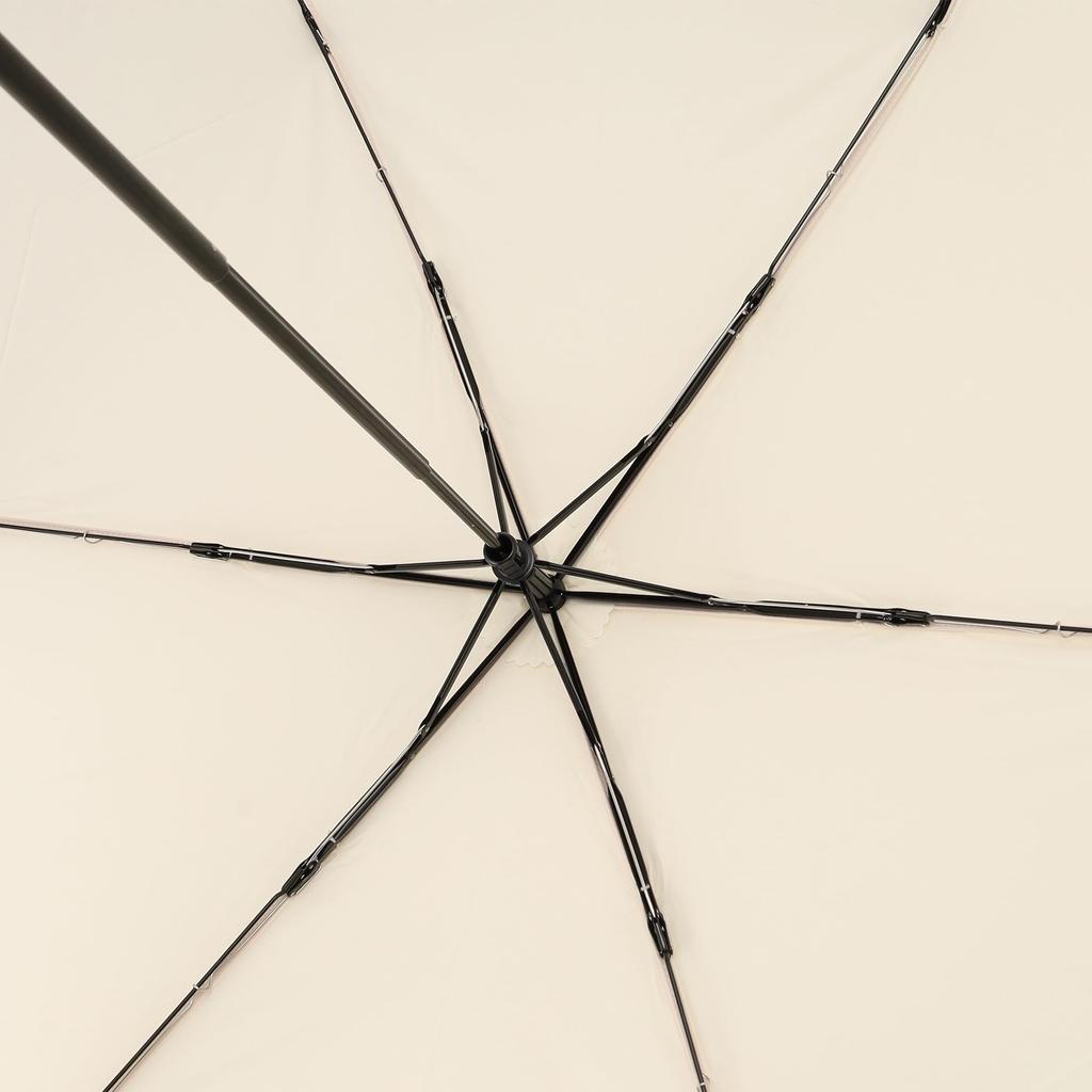 Tea Afternoon Tea LIVING Folding Umbrella HT70 Bicolor Edge Folding Umbrella Rain Umbrella White [Afternoon LIVING]