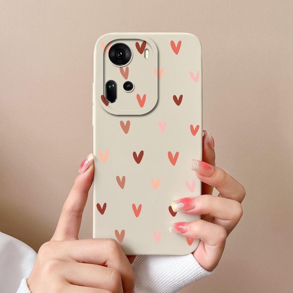 For OPPO Reno 11 Pro 5G Phone Case Butterfly Liquid Silicone Camera Protection Back Cover For OPPO Reno11 Pro Funda Coque Bumper