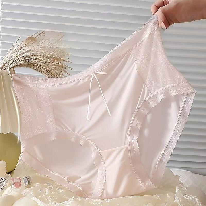 Plus Size Brief High Waisted Lingerie Lightweight Plus Size Underwear Female Light Thin Panties Women Antibacterial Crotch Sexy Pantys for Women