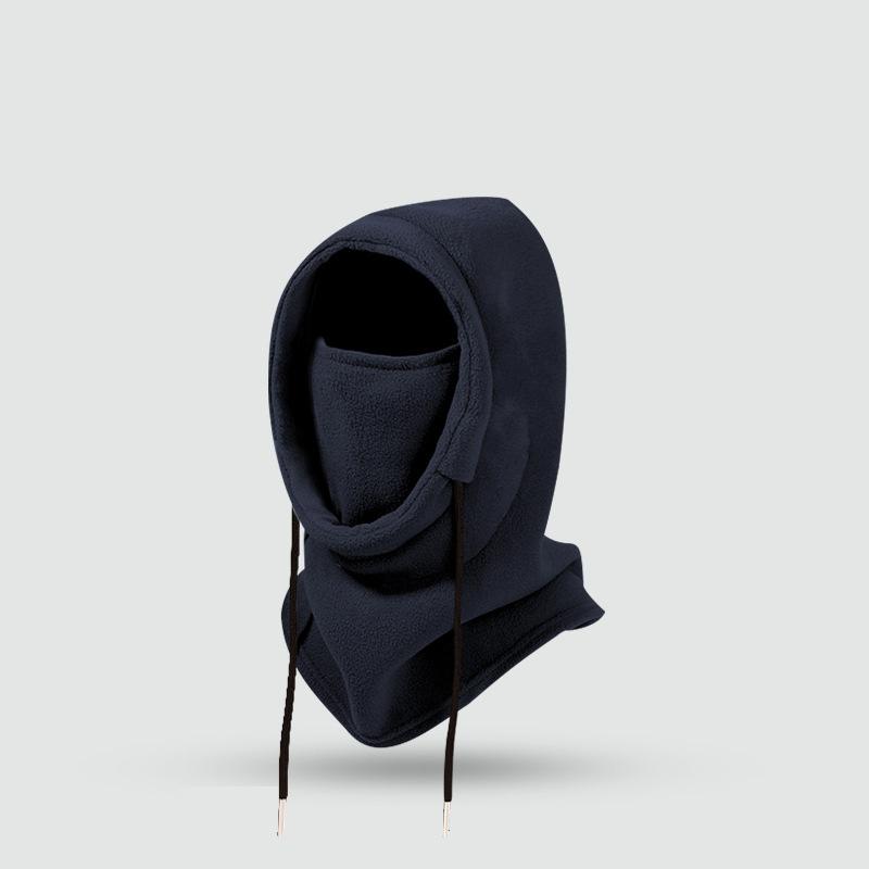 Women Men Scarf Warm Windproof Scarves Thicker Bigger Fleece Collar Hat Autumn Winter Headband