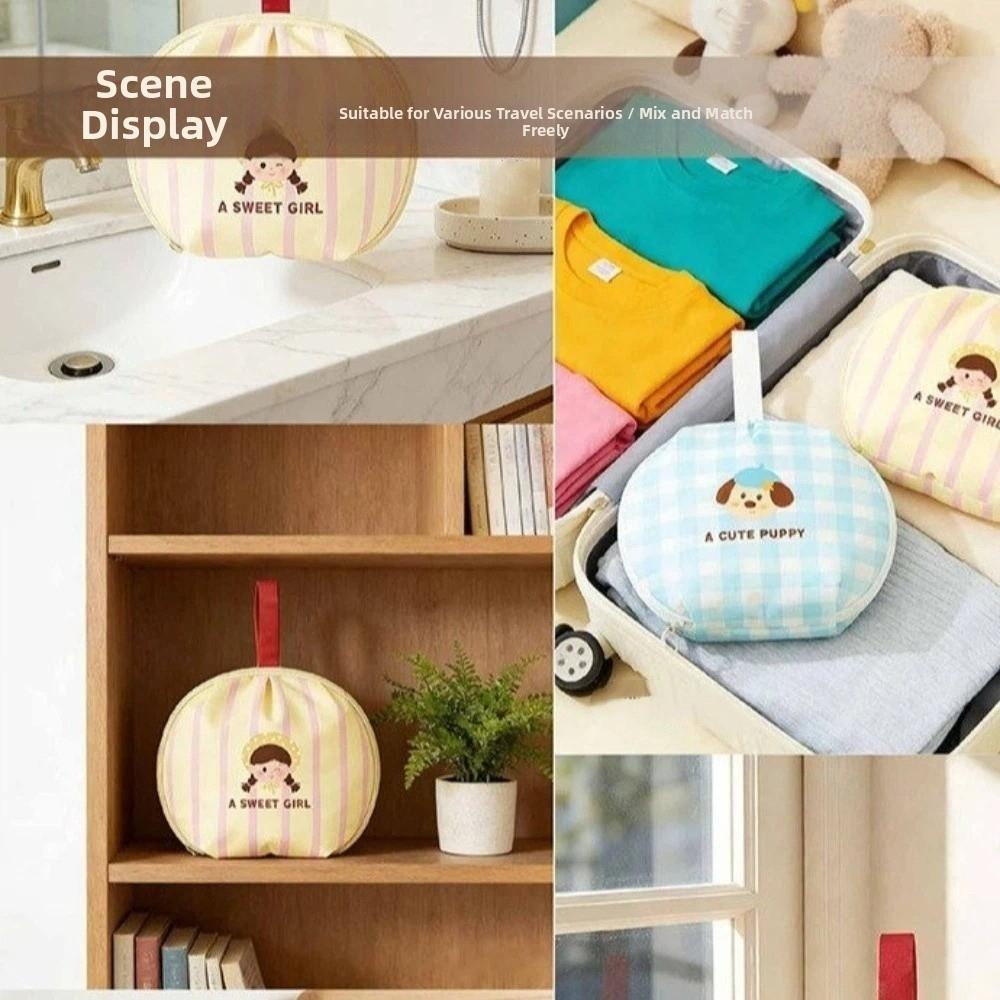 Breathable Underwear Storage Bag Folding Lingerie Pouch Portable Intimate Clothes Bag Packing Cube
