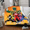 1pc Mighty Morphin Power Rangers2 Blanket, Gift, for Men and Women, Soft Blanket, Good for Sofa Bed Couch Travel, Lightweight Flannel Blanket
