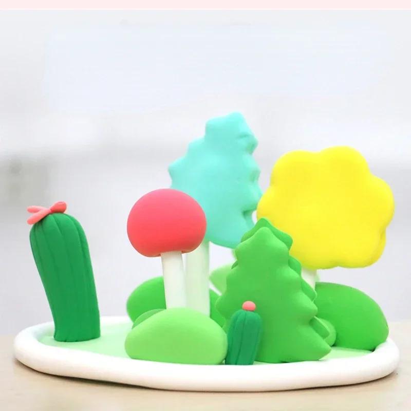 Ultra Light Colored Clay Children's DIY Handmade Toy Doll Pottery Making Supplies Doughs Polymer Material
