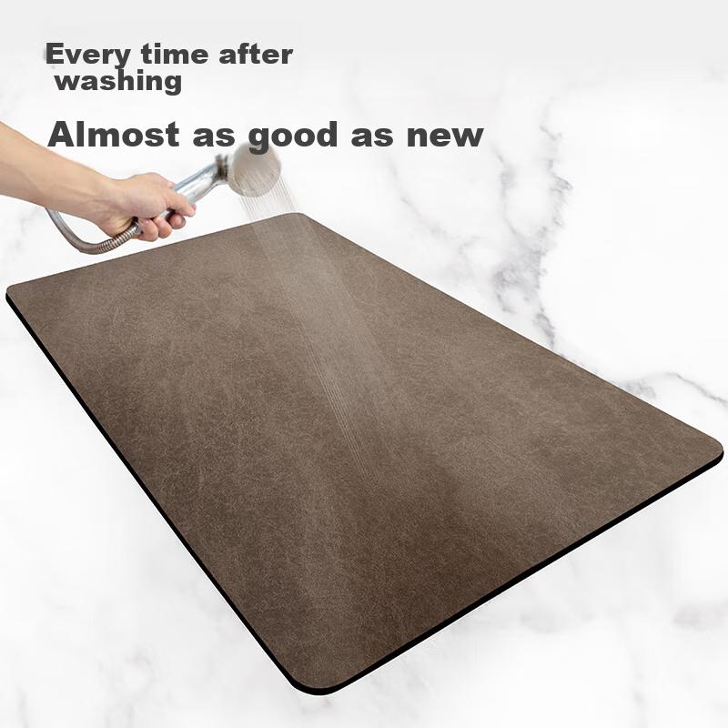 Dajiang Bathroom Mat, Non-Slip Bath Mat, Entrance Mat, Absorbent Floor Mat, 40x60cm
