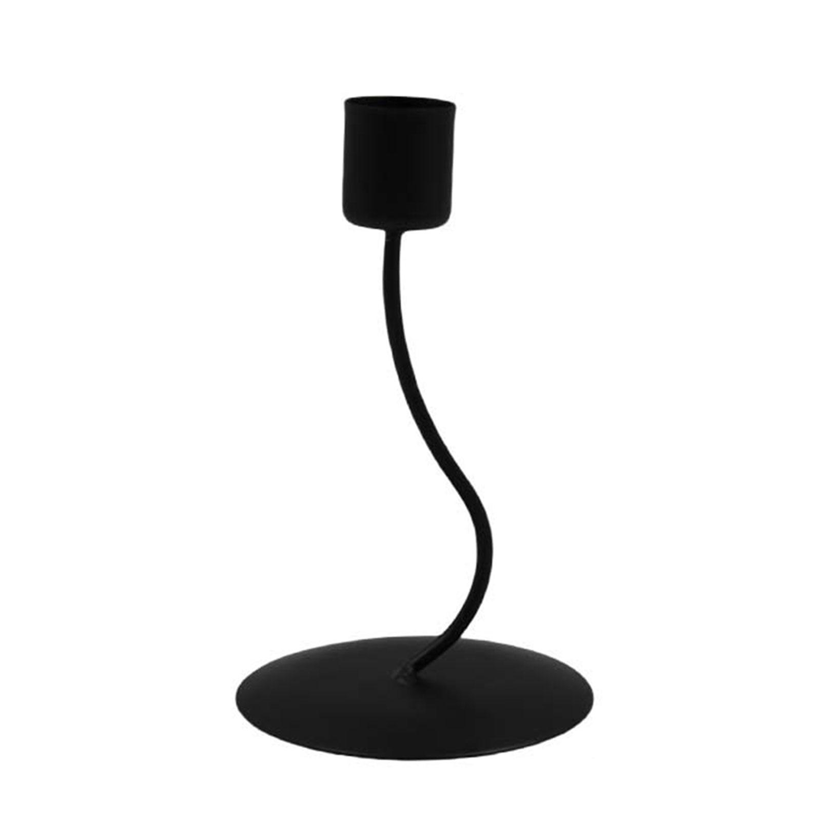 

Элегантный металлический подсвечник в скандинавском стиле, декоративный железный конический подсвечник для домашнего стола, центральные украшения B