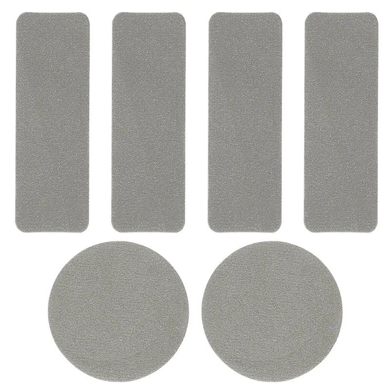 

6pcs/1pack Sports Shoe Patches Shoes Damaged Side Edges Inner Lining Sticker Shoe Heel Wear Repair Patch Foot Care Products светло-серый