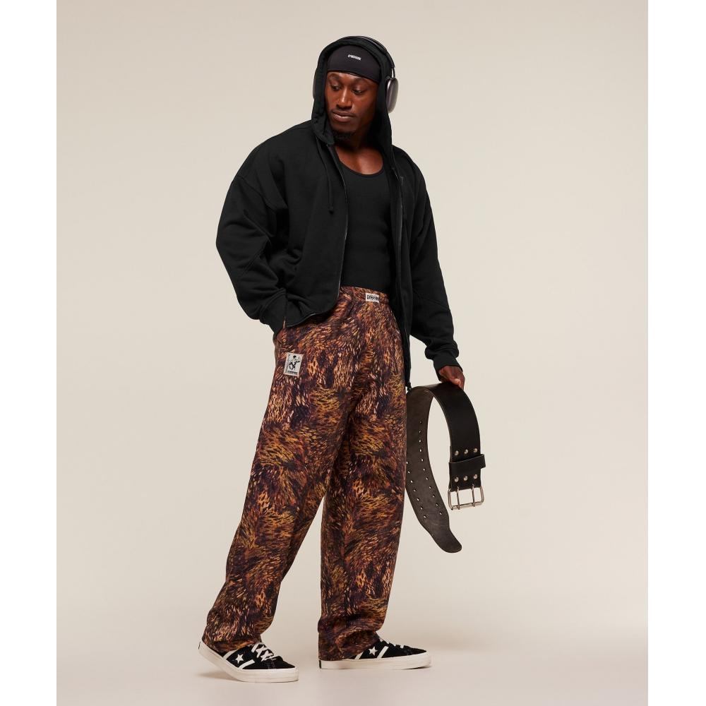 Gymshark Straight Leg Pumper Pants Spiced Brown A4b8b Nc86