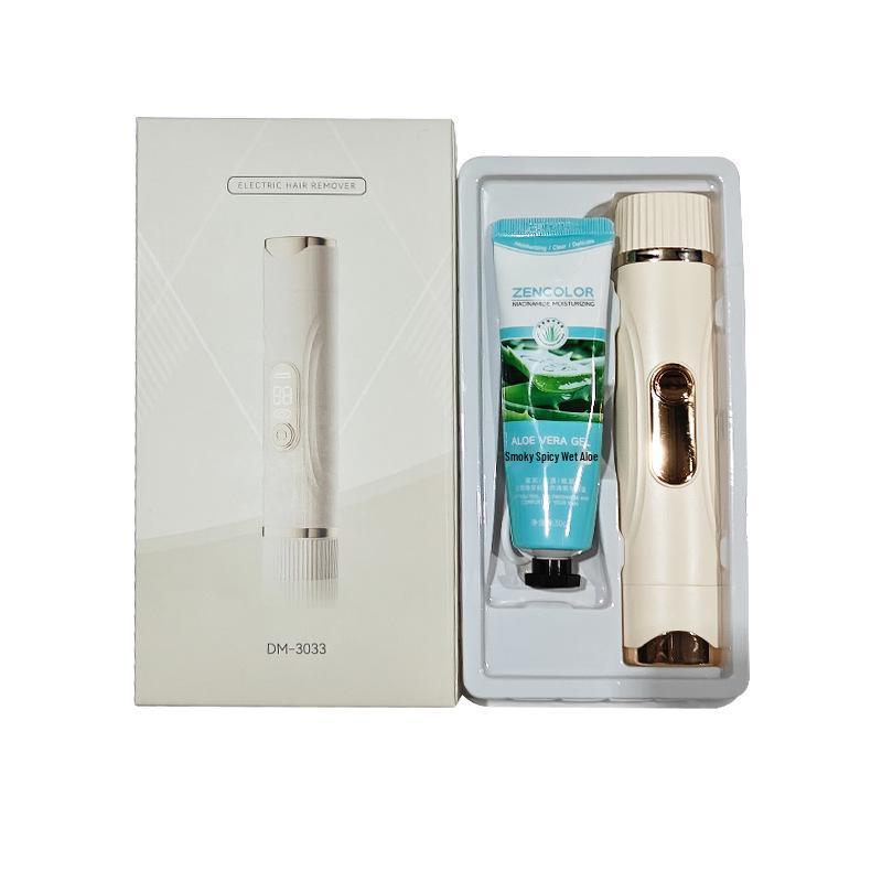 Dual-Head Epilator & Electric Shaver: Unisex Hair Removal & Trimmer