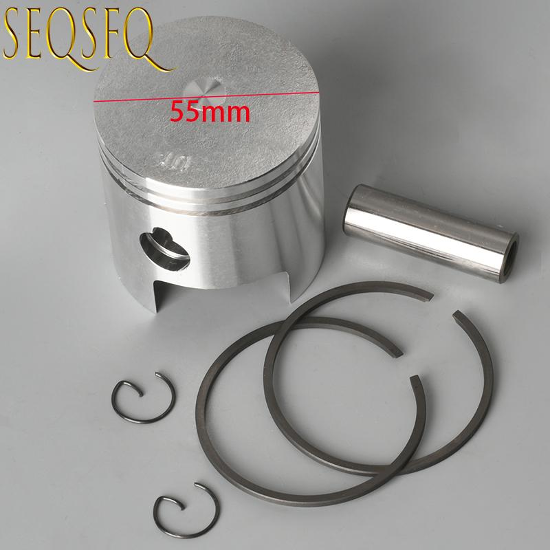 Piston kit STD 351-00001 for Tohatsu Nissan M NS 9.9HP 15HP Outboard motor  55MM  351-00001-0 35100001 Boat Engine Parts