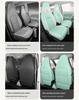 Cartoon Lingbao BOX Car Seat Cushion: Four-Season Full Surround Cover for New Energy Vehicles