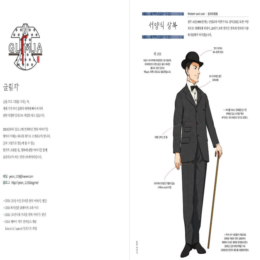Die Geschichte des Hanbok nach dem koreanischen Buch der Joseon-Dynastie