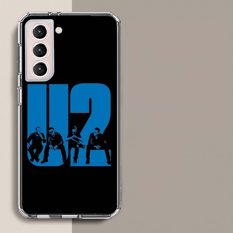 Band U2 Phone Case For Samsung A16 A26 A36 A56 A17 A15 A25 A35 A55 A14 A24 A34 A54 A04S A05S Galaxy Note 20 10 9 8 A9 A8 A7 A6 C