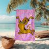 1Pc Scoobydoo Mystery Solvers Beach Towel Microfiber Beach Towel Thin Absorbent For Beach Swimming Yoga Bath Sports 0917154