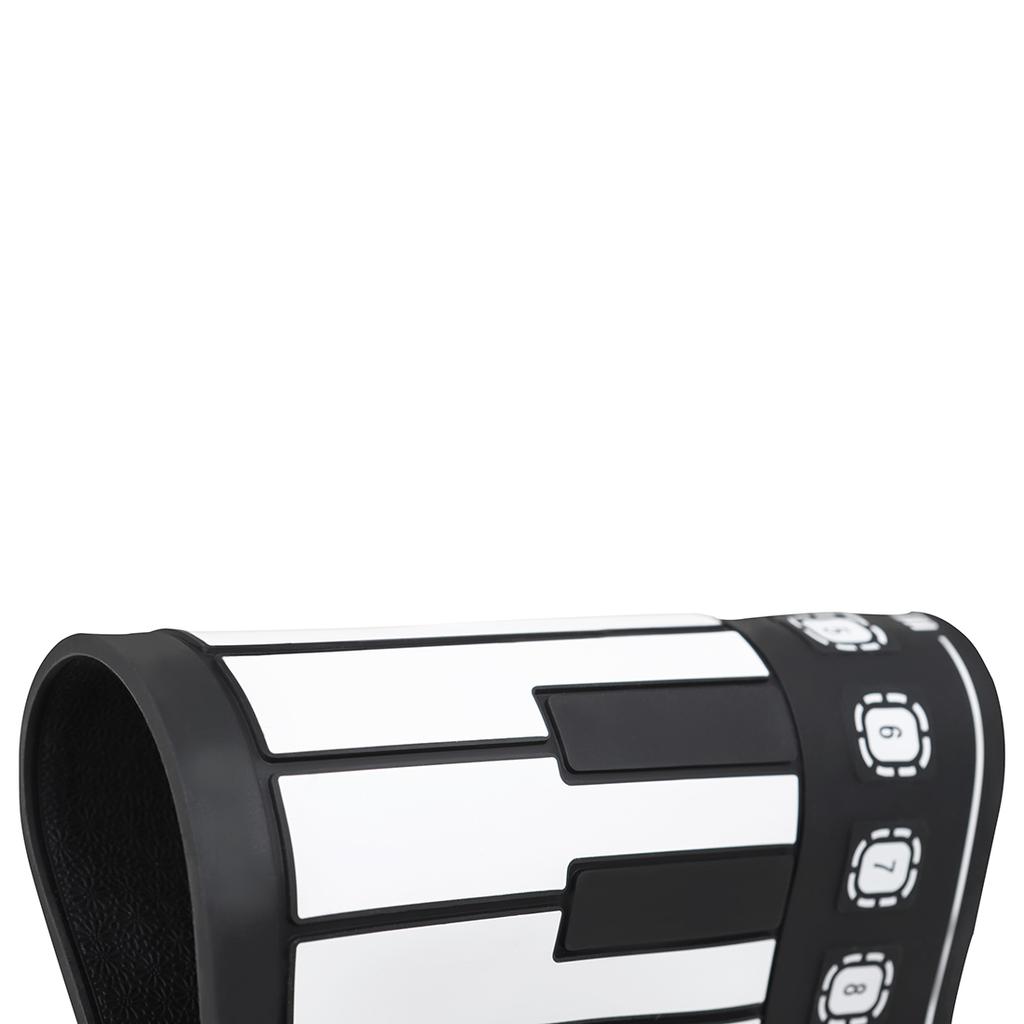 49 Tuşlu El Sarma Piyano Silikon Taşınabilir Klavye Müzik Aleti Eğitim İçin Katlanabilir Başlangıç