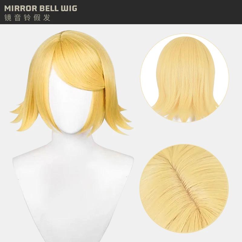 Just Saiyan2025 Kagaminee Rin/Len Cosplay met Oren Collab Serie: Kagaminee Rin Len Cosplay Top Korte Broek Kostuums Cosplay Outfit M&Other