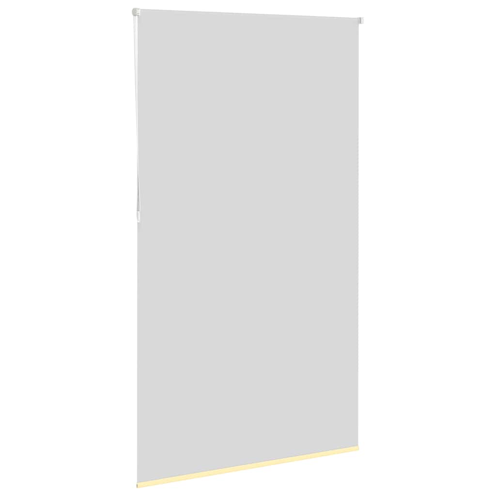 Blackout Roller Blind Yellow 125x230 cm Fabric Width 121.6 cm Polyester