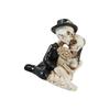 Skeleton Couple Figurine - Romantic Gothic Halloween Decor Resin Statue for Home, Desk, Yard, Party & Day of the Dead