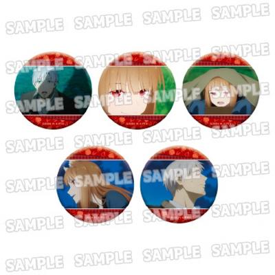 Spice And Wolf – Händler trifft den weisen Wolf – Dosenabzeichen-Kollektion, 1 Box, 5 Stück 