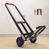 Portable Hand-Pulled op Cart Foldable Cargo very Vehicle Lightweight Household Vegetable Bung Transport Tool