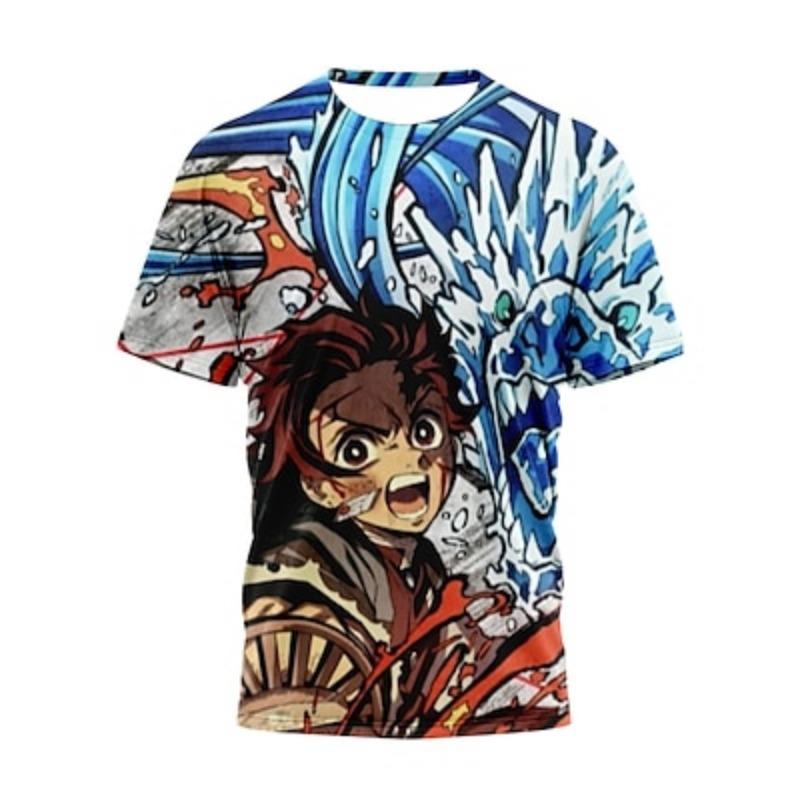 Graphic Cat Retro Vintage Casual Street Style Men's 3D Print T Shirt Tee Sports Outdoor Holiday Going Out T Shirt Short Sleeve Crew Neck Shirt