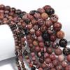Natural Stone 4 6 8 10 12mm Round Tiger Eye Amethyst Agate Jades Stone Spacer Bead For Jewelry Making Diy Bracelet Needlework