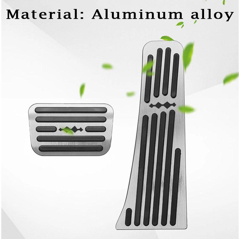 HGLRH1 Car Accelerator Brake Pedal Protection Decoration Cover Interior Styling Accessories For BYD Leopard Titanium 7 Ti7 2025 2026