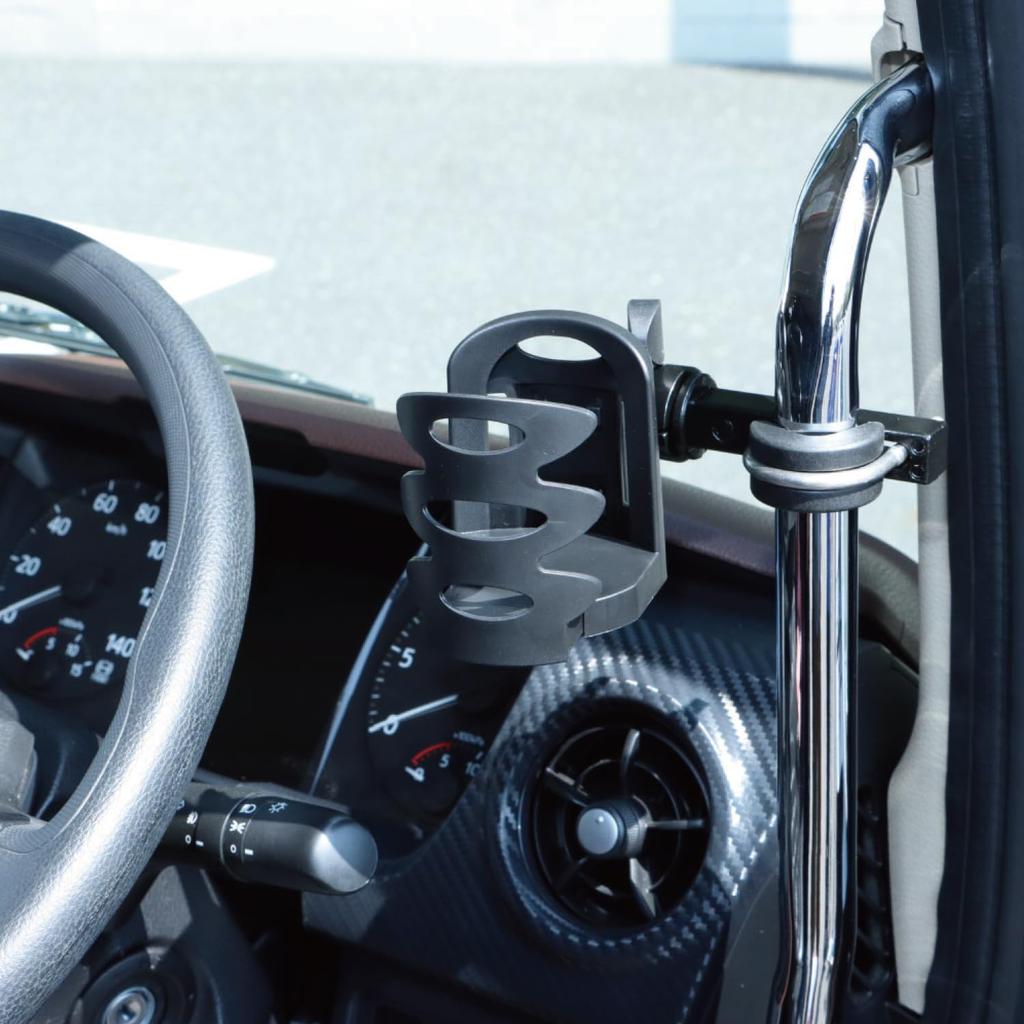 Jet Inoue Assist Grip Fixed Holder Cup Type Truck Cup Holder 592011