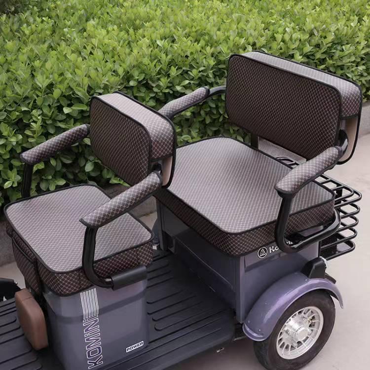 Ronaldo Flower Crown Feiyue Electric Tricycle Thickened All-Season Seat Cover