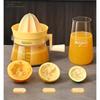 Multi Functional Fruit Juicer Orange Juicer Manual Squeezer with Built-in Measuring Cup Non-Slip Silicone Handle juicers