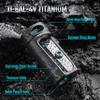 KeyUnity KT00 Titanium Alloy Pencil Sharpener German Steel Manual Colored Pencil 8mm Pencil Hole Diameter Lightweight Small Portable EDC Pencil