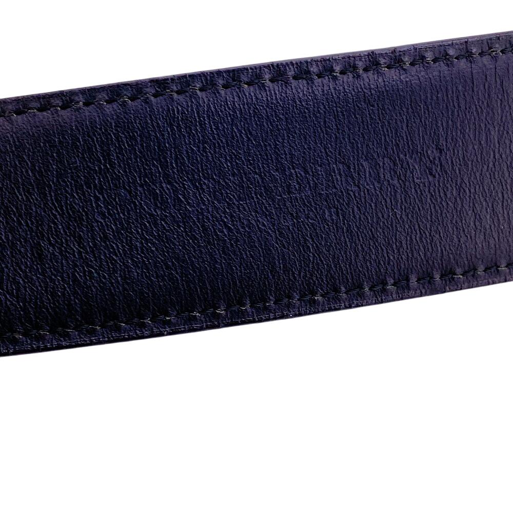 Burberry Kožený pásek Burberry London černá kůže pánský Použitý