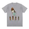 Yoshitomo Nara traverse la rivière T-shirt Vintage Coton Homme T-shirt Nouveau Tee Tshirt Hauts Femmes