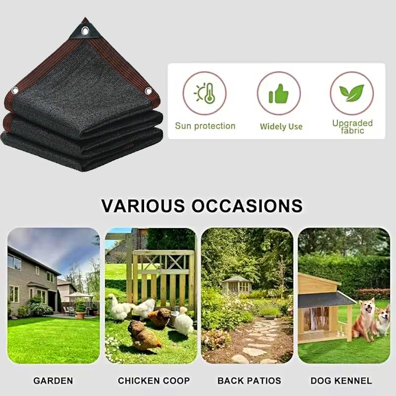 1ks Stínicí síť odolná vysokým teplotám Odolná terasová stínicí síť