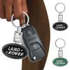 Car Keychain Car Emblem Gift with Key Ring Auto Accessories for SVR Emblem Freelander 3 SVR L320 L330 Defender Range Rover Evoque