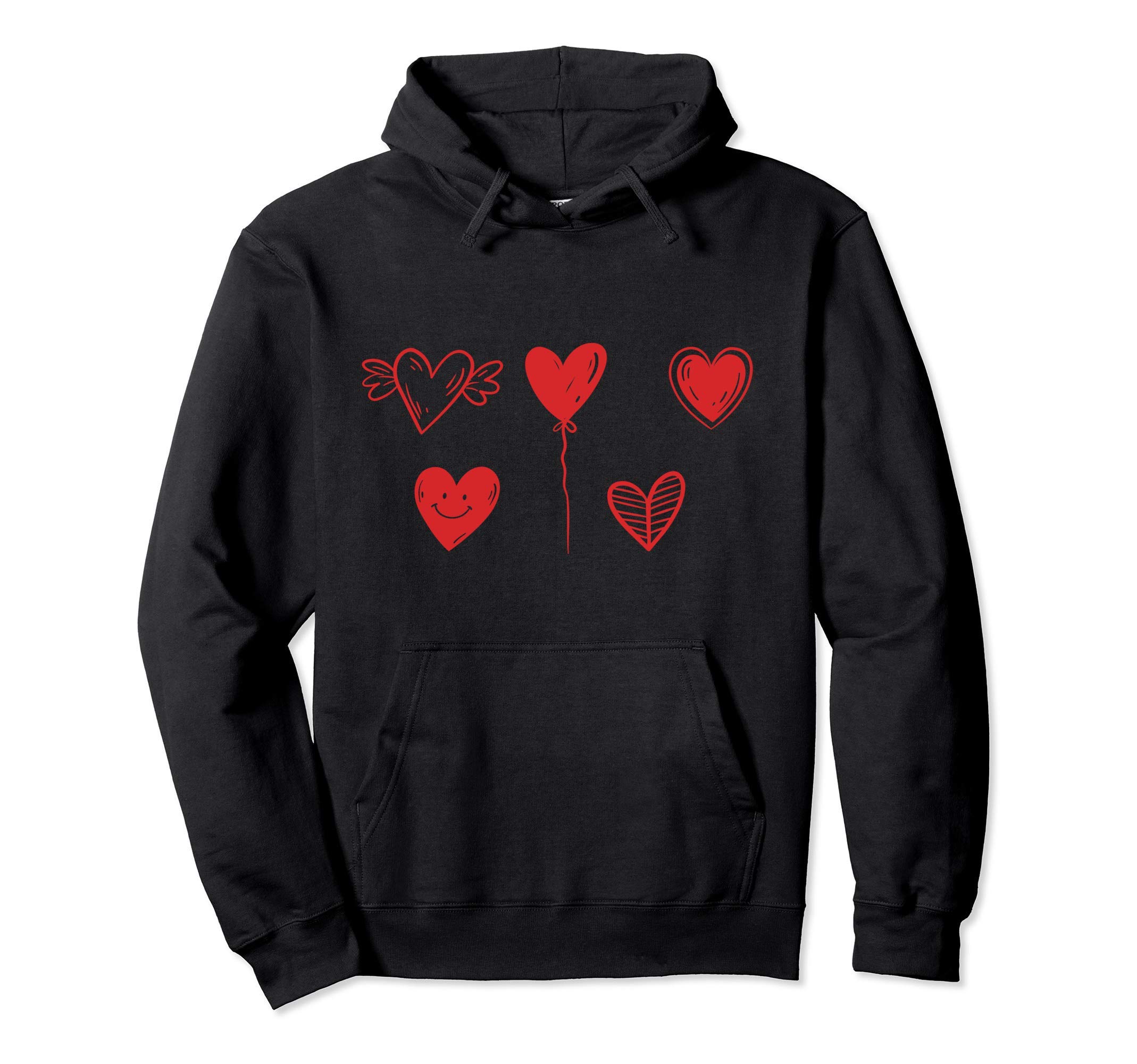 Heart balloon, love, Valentine s Day, cute, romantic, gift, hoodie