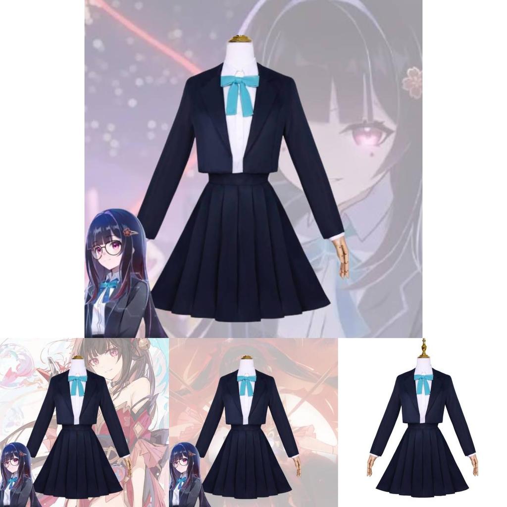 Flower Fire Cosplay Costume Iron Way School Uniform Jk Skirt Fool Cosplay
