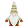 Faceless Elf Christmas Figure - Green Santa Claus Nordic Decoration