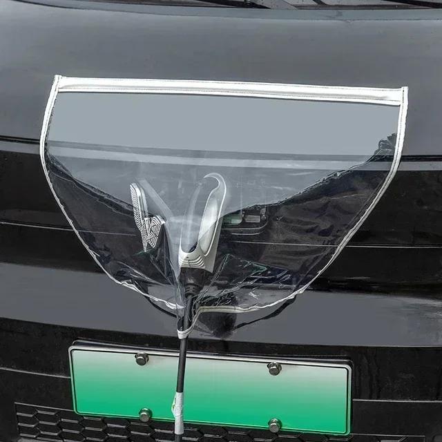 Magnetic Car Charging Gun Rainproof Cover Summer Cars Organizer Necessary Rainproof Dustproof Protection Covers Auto Accessories