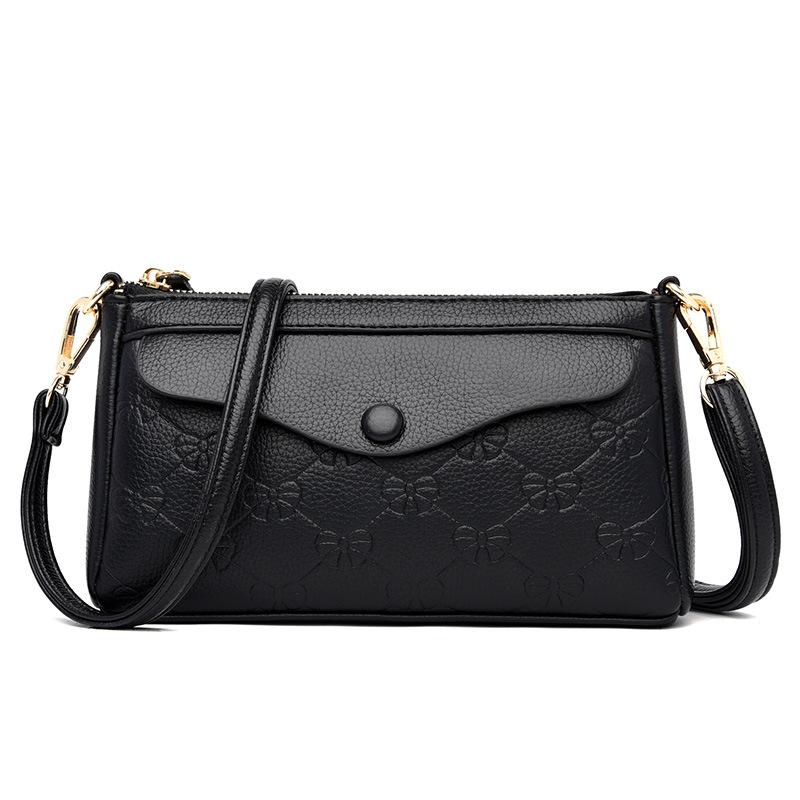 Mom bag 2025 new trendy small bag women's bag simple and versatile middle-aged shoulder bag, free mother-in-law lightweight messenger bag