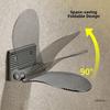 Aluminum Zinc Zinc Alloy Bathroom Pedals Wall Mounted Shower Footstool Stable Shower Foot Rest  Shaving