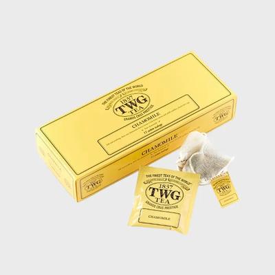 Tisana Decaffeinata_Camomilla (Tè alle erbe) Collezione di Bustine di Tè (15 bis)