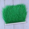10 Meters Fluffy Colored Ostrich Feather Trim Ribbon 8-10Cm Natural Plumes Sewing Trimmings For Dress Clothing Decoration Crafts