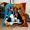Stickerei Abstrakt Kissenbezug Baumwolle Kissenbezüge Picasso Dekorativ Überwurf Kissenbezüge für Sofa Wohnzimmer Heimdeko