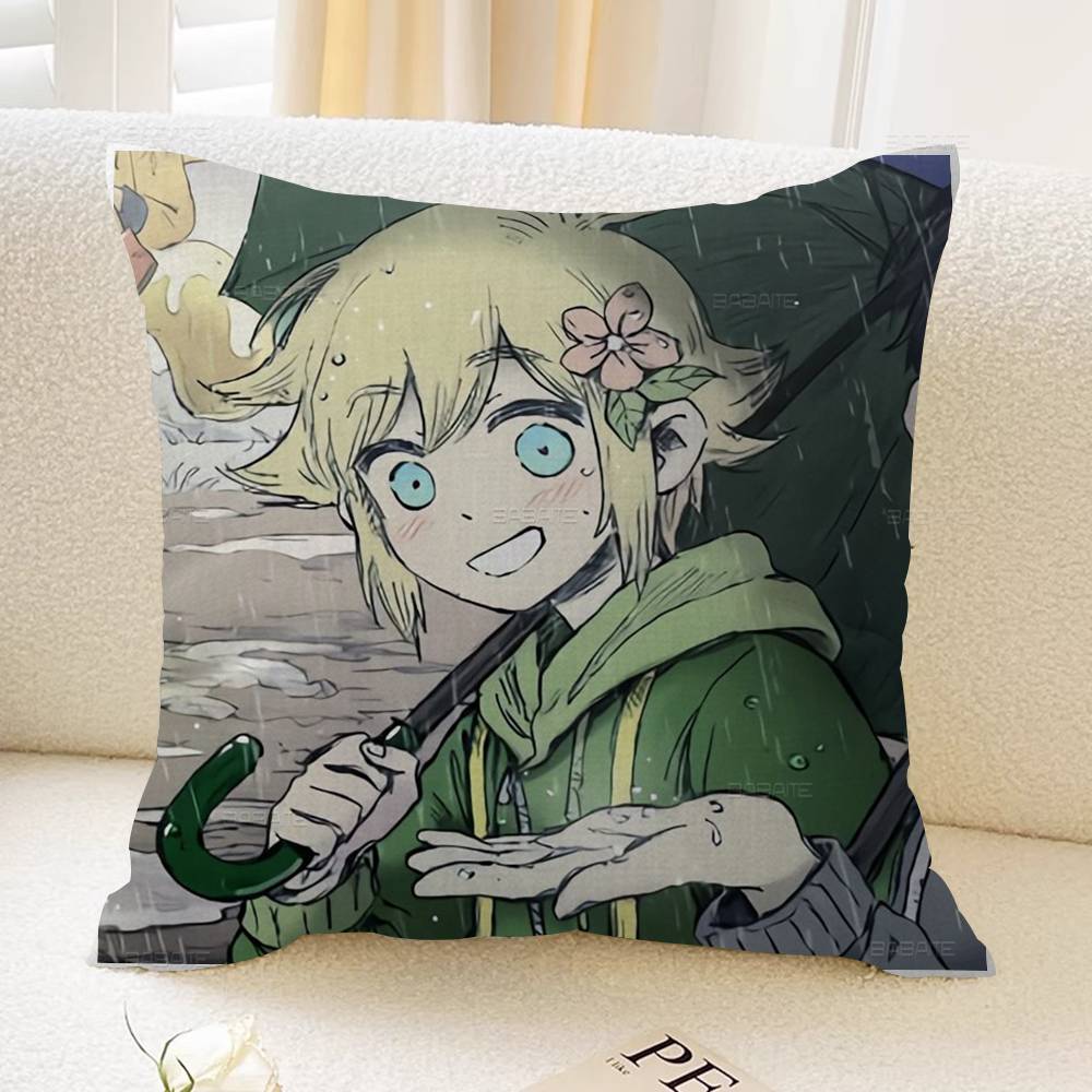 Hot Game Omori Cushion Cover Car Throw Pillow Case For Sofa Car Christmas Gift Xcm Xcm