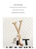 Trendy Women's 2025 Striped Embroidered Tassel V-Shaped Crossbody Bag