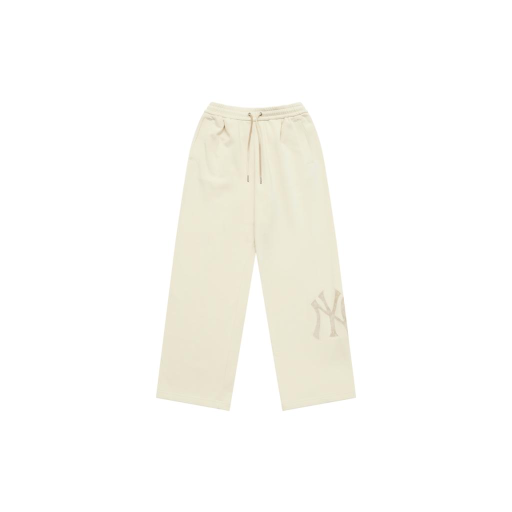 New MLB New York Yankees MONOGRAM Collection 25FW Casual Pants Unisex 3APTM0154-50CRD
