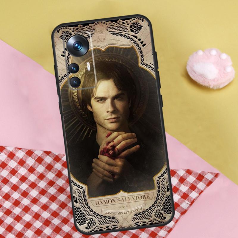 Damon Salvatore Vampire Diaries Case For Xiaomi 15T 14T 13T 17 Pro Max 13 14 15 Ultra Cover For POCO F7 F5 F6 X5 X6 X7 Pro